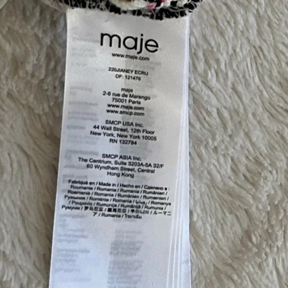 Maje - Jianey Tweed Mini Skirt - Size 34 - Picture 7 of 9